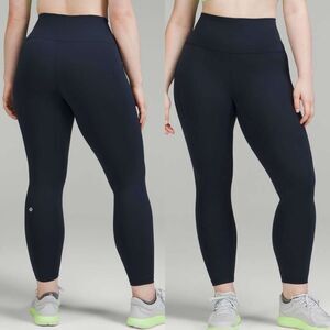 Lululemon True Navy Wunder Train High-Rise Tight With Pockets 25" First Release